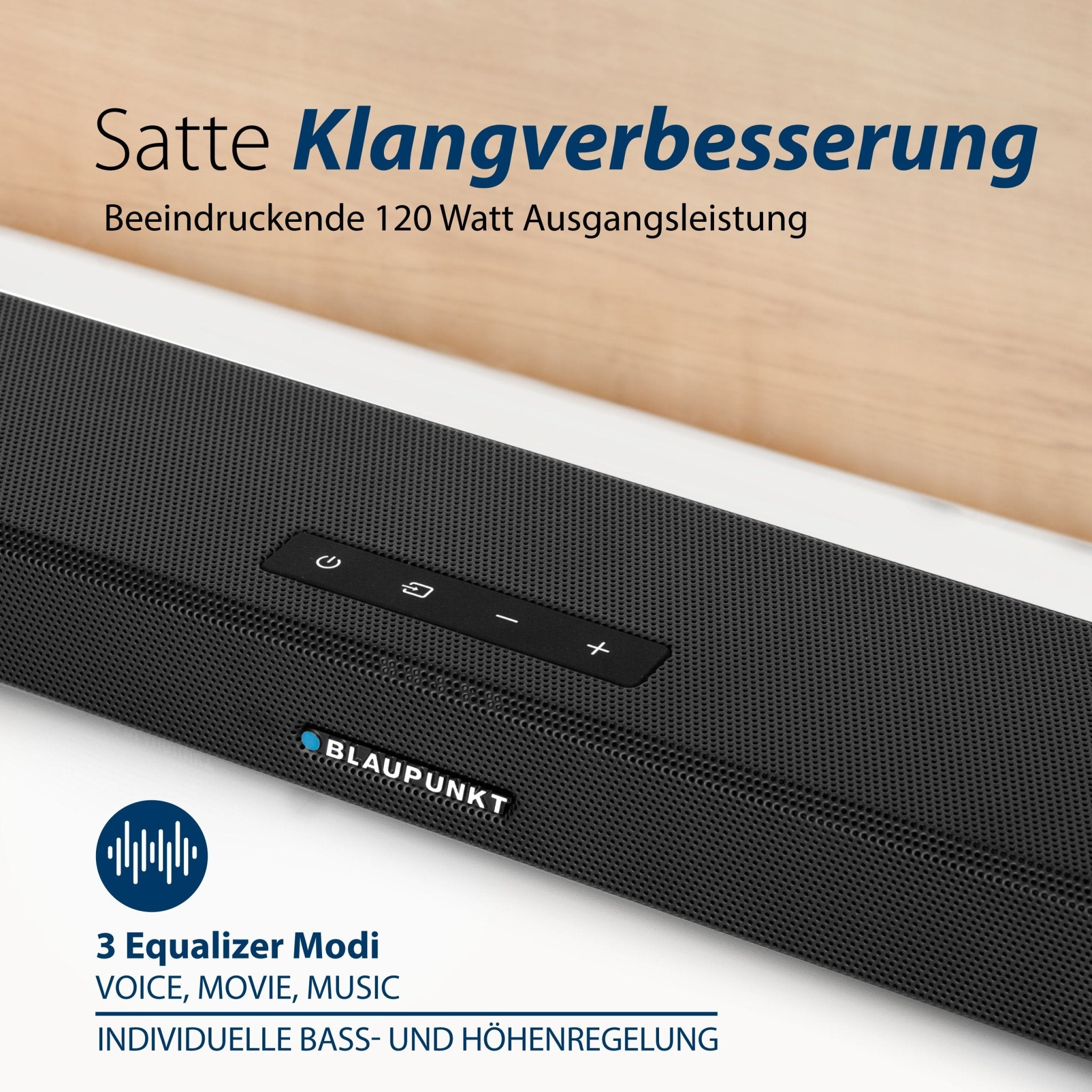 TV Soundbar mit Dolby Atmos und wireless Subwoofer | LSA 2500 - Blaupunkt Audio Deutschland Soundbar
