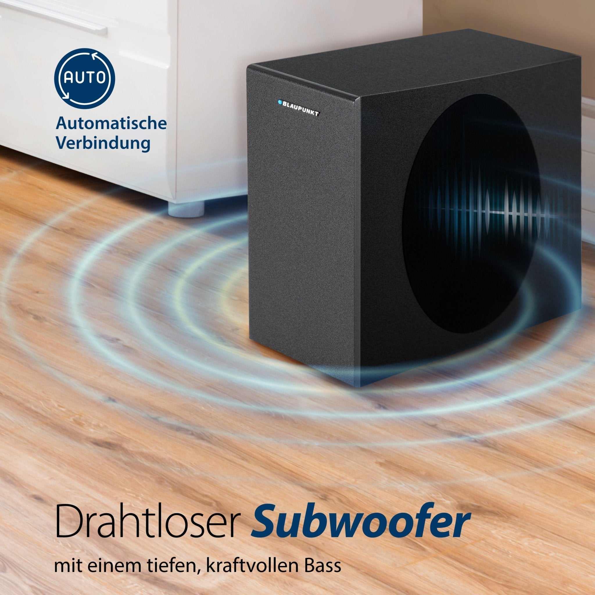 TV Soundbar mit Dolby Atmos und wireless Subwoofer | LSA 2500 - Blaupunkt Audio Deutschland Soundbar