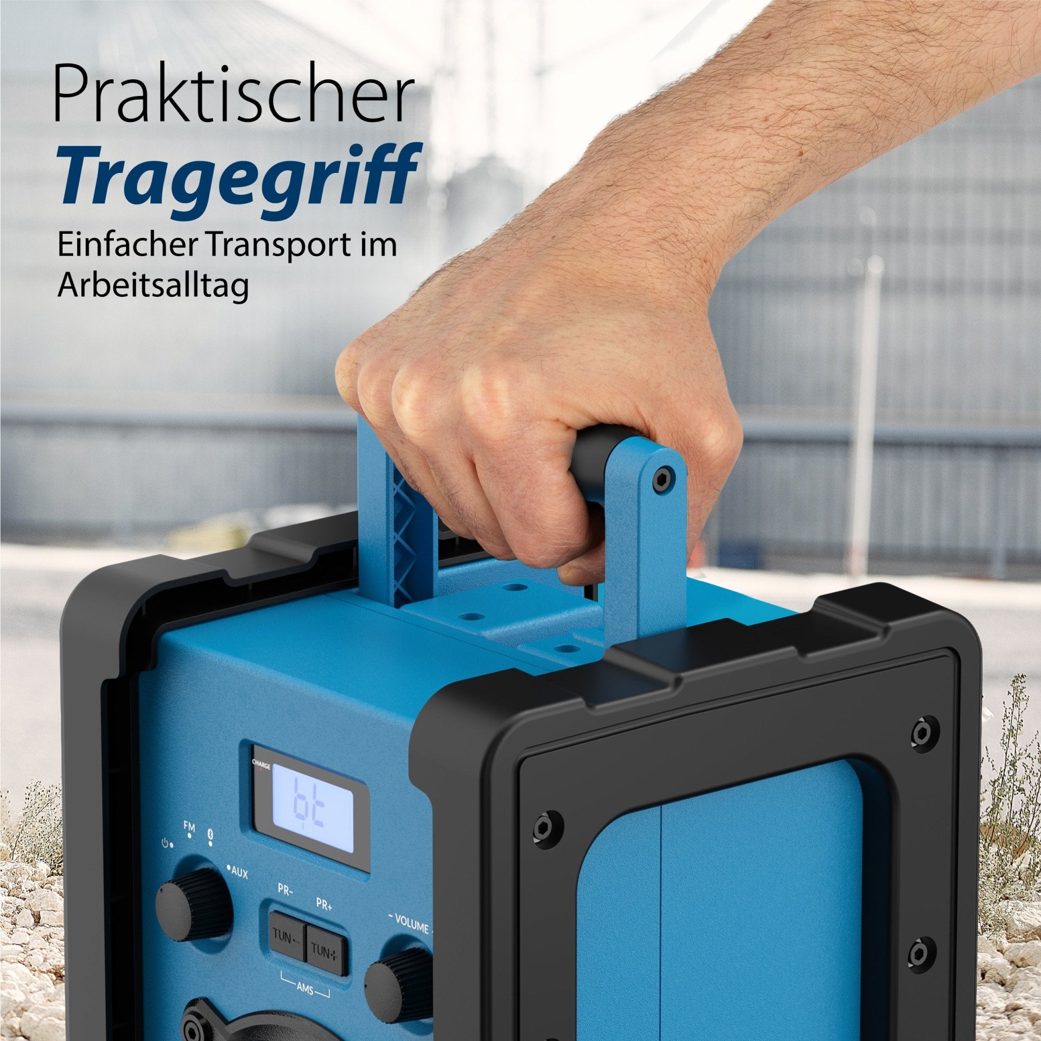 Baustellenradio mit Akku | BSR 30 | Luzern - Blaupunkt Audio Deutschland Radio Default Title