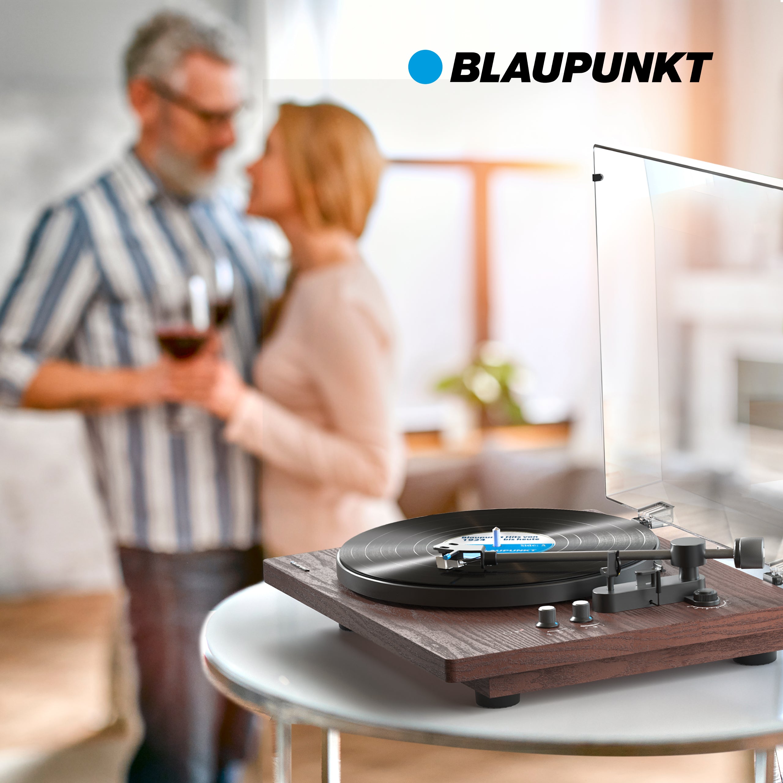 Plattenspieler mit Bluetooth | Torino TT 200 TX *NEU* - Blaupunkt Audio Deutschland Plattenspieler Walnuss