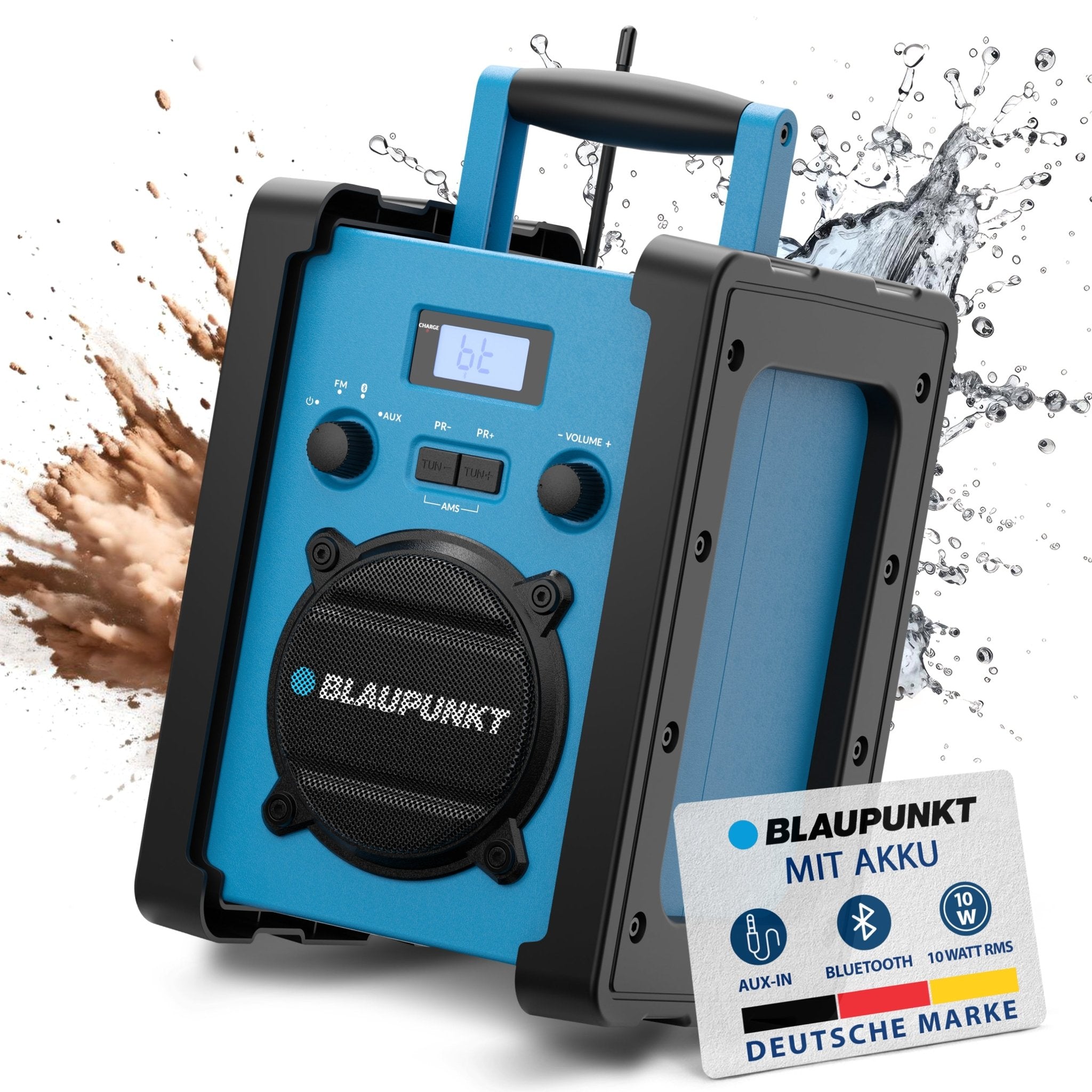 Baustellenradio mit Akku | BSR 30 | Luzern - Blaupunkt Audio Deutschland Radio Default Title