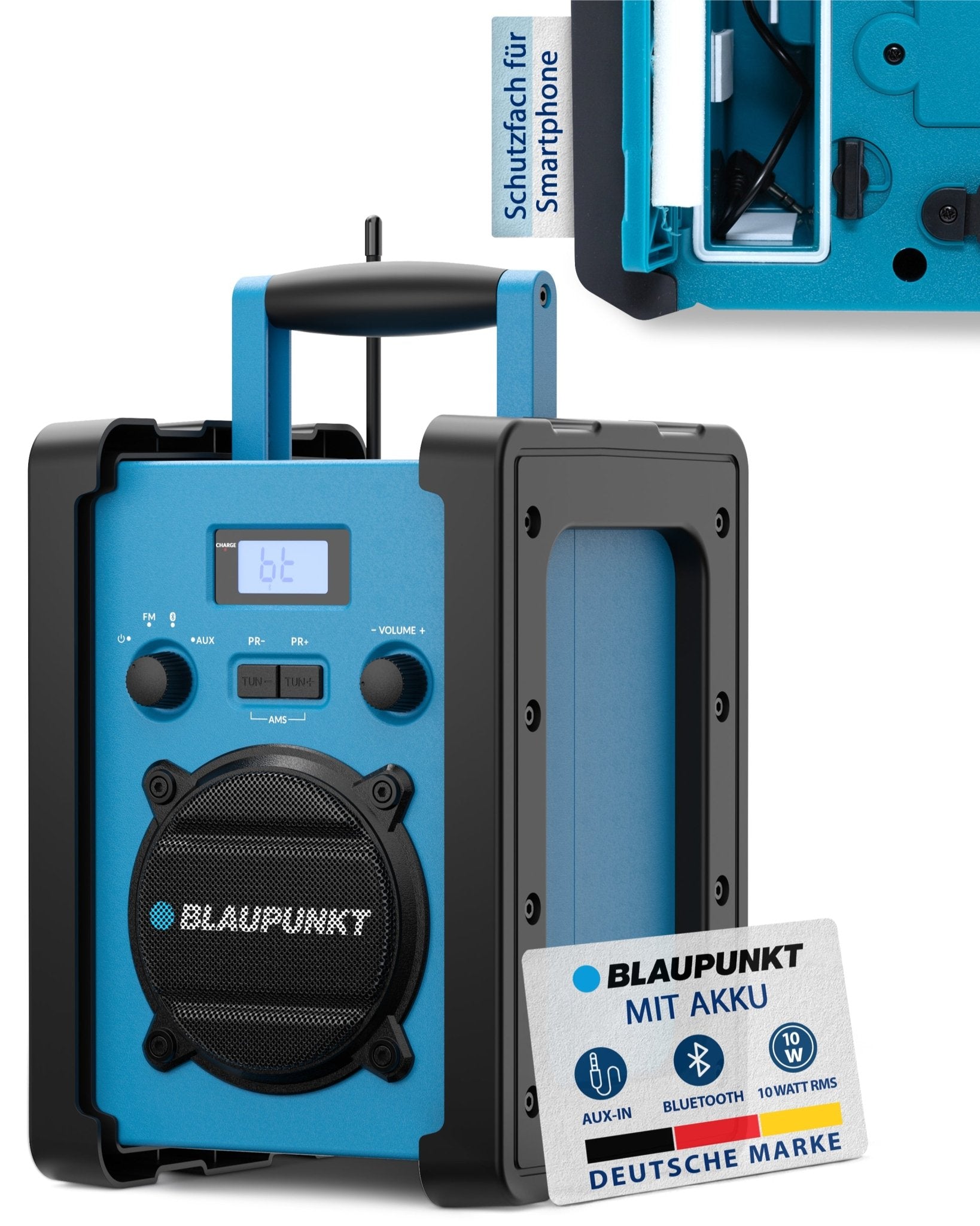 Baustellenradio mit Akku | BSR 30 | Luzern - Blaupunkt Audio Deutschland Radio Default Title