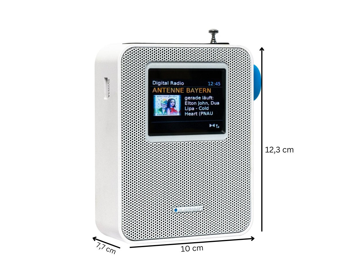 Steckdosenradio mit Bluetooth und DAB+ | PDB 200 | Porto - Blaupunkt Audio Deutschland Radio Weiß
