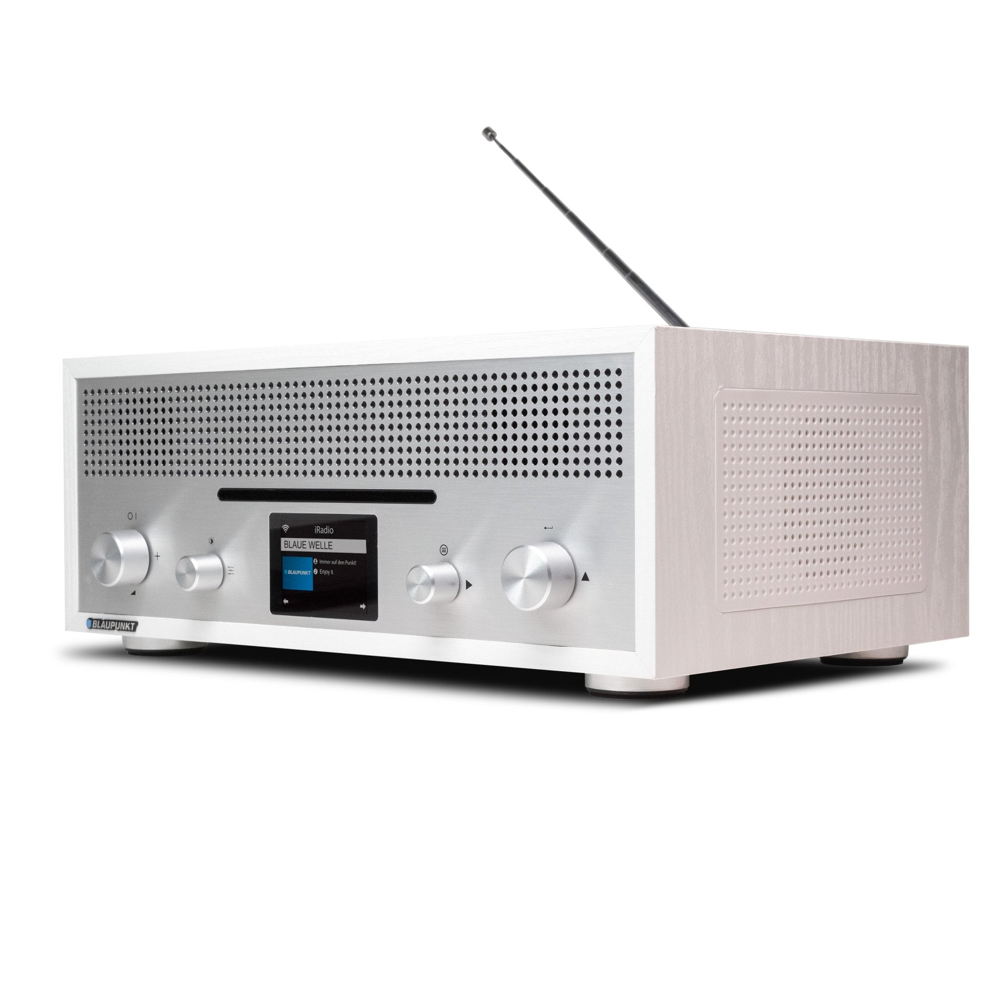 Nostalgie Internetradio mit CD | MILANO Weiß - Blaupunkt Audio Deutschland Radio Weiß