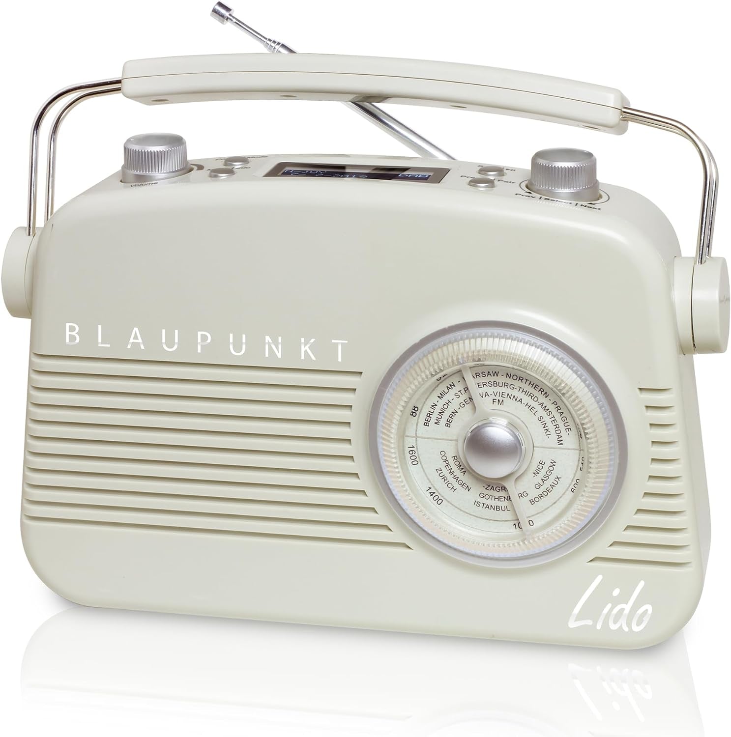 Nostalgieradio mit DAB+ | LIDO VDR 10 Beige - Blaupunkt Audio Deutschland Radio Beige