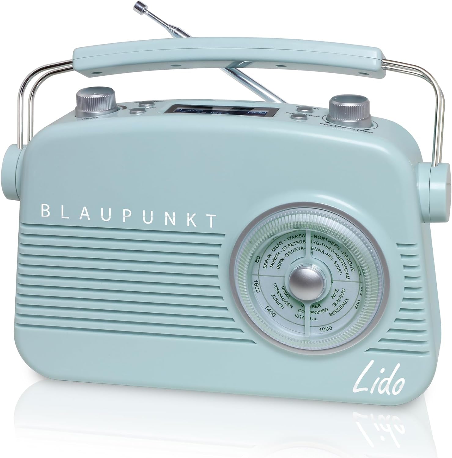 Nostalgieradio mit DAB+ | LIDO VDR 10 - Blaupunkt Audio Deutschland Radio Petrol