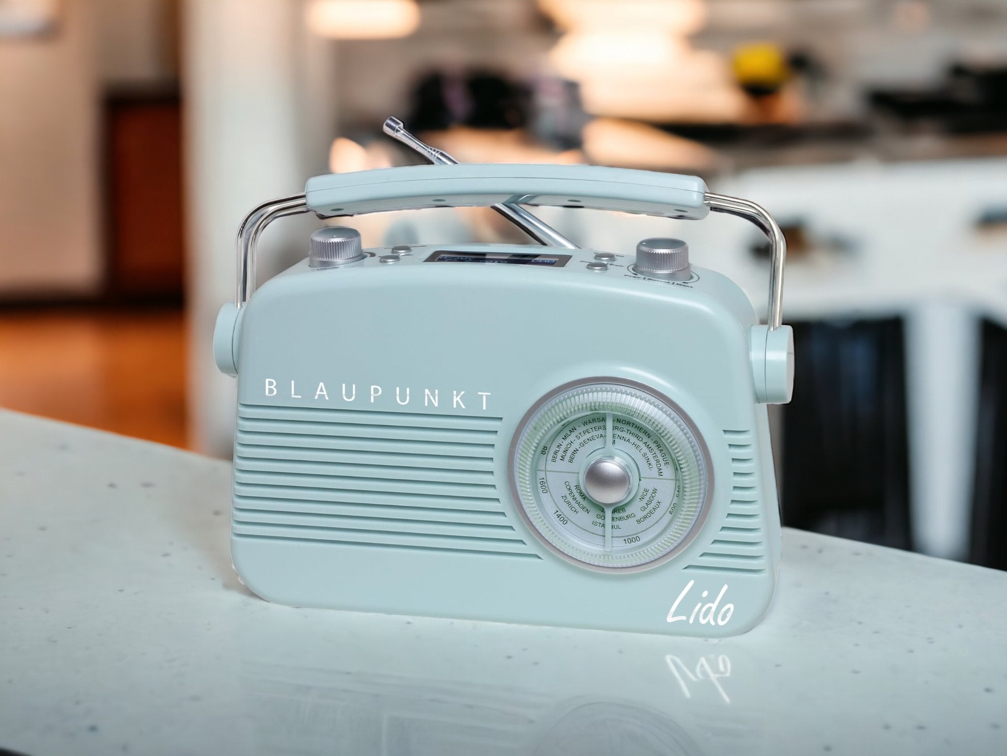 Nostalgieradio mit DAB+ | LIDO VDR 10 - Blaupunkt Audio Deutschland Radio Petrol