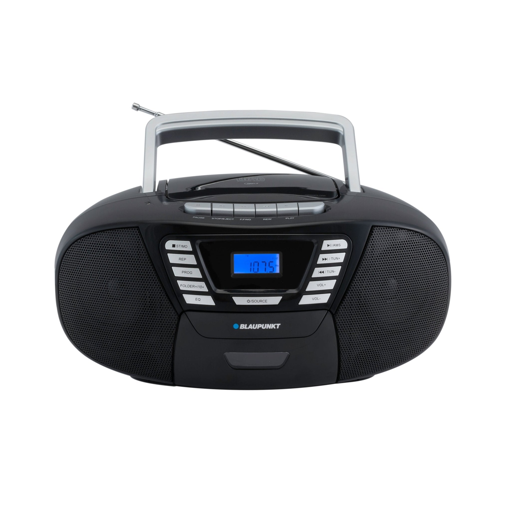 BOOMBOX MIT CD PLAYER FÜR KINDER | B 120 Black | Bilbao - Blaupunkt Audio Deutschland Kinder CD-Spieler Schwarz