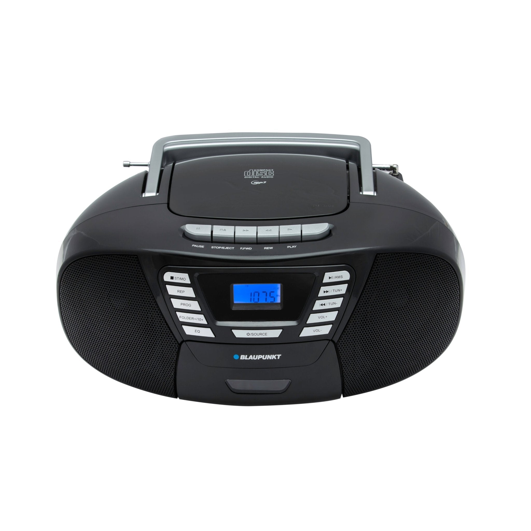 BOOMBOX MIT CD PLAYER FÜR KINDER | B 120 Black | Bilbao - Blaupunkt Audio Deutschland Kinder CD-Spieler Schwarz