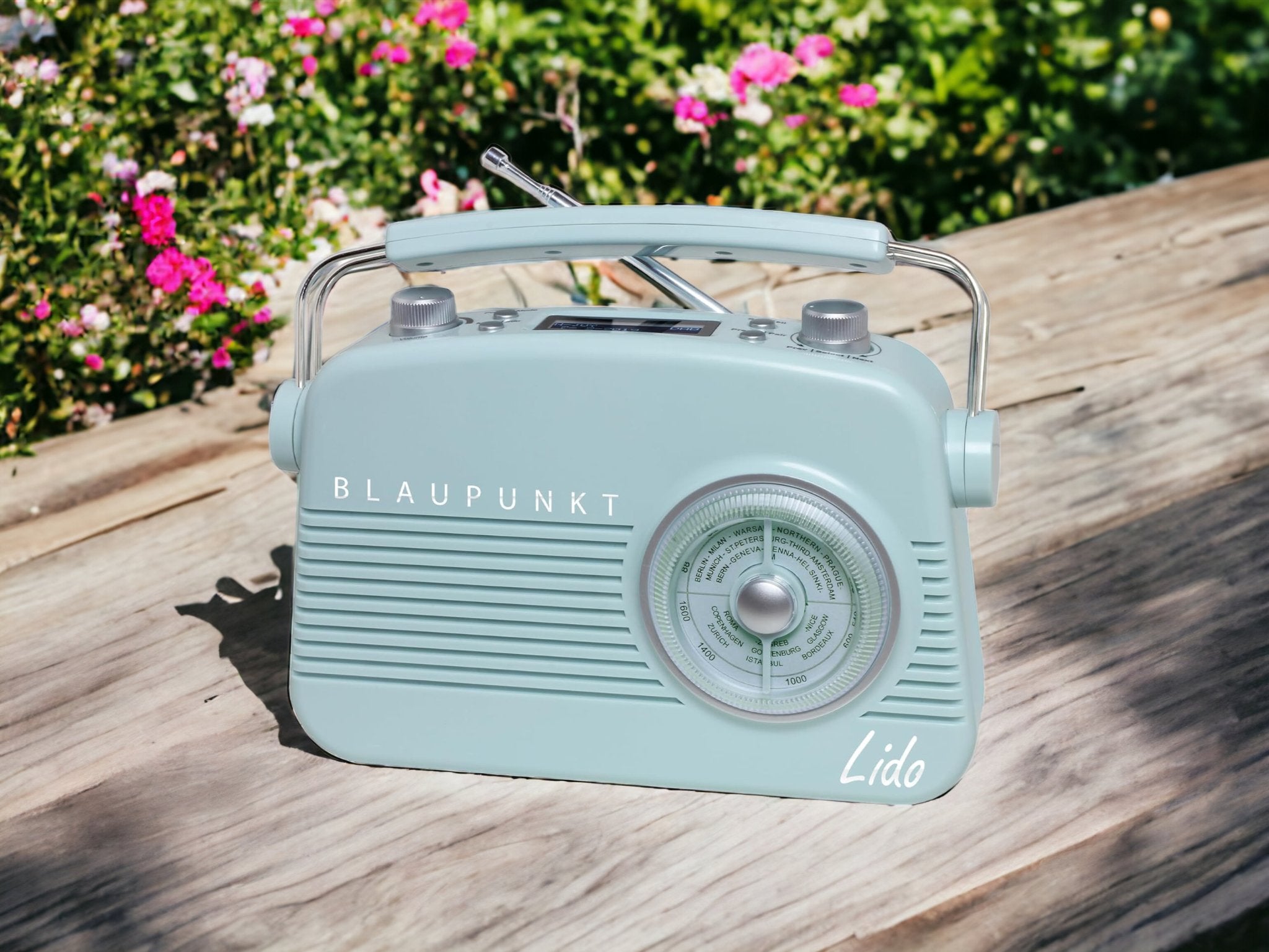 Nostalgieradio mit DAB+ | LIDO VDR 10 - Blaupunkt Audio Deutschland Radio Petrol