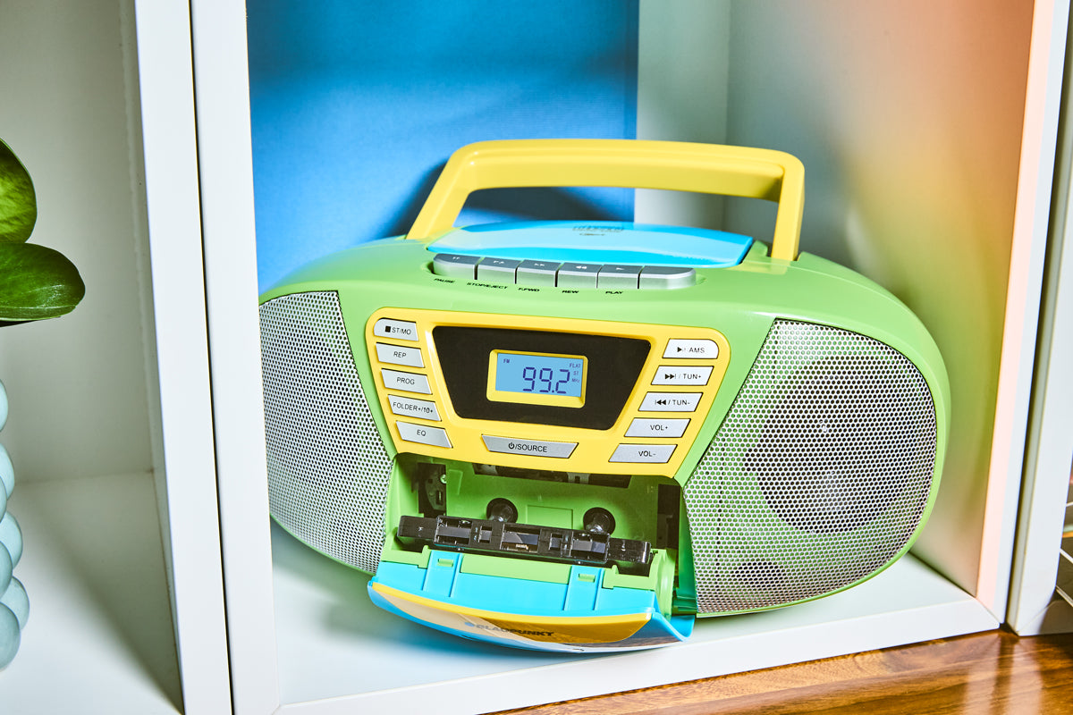 BOOMBOX MIT CD PLAYER FÜR KINDER | B 120 Multi Color
