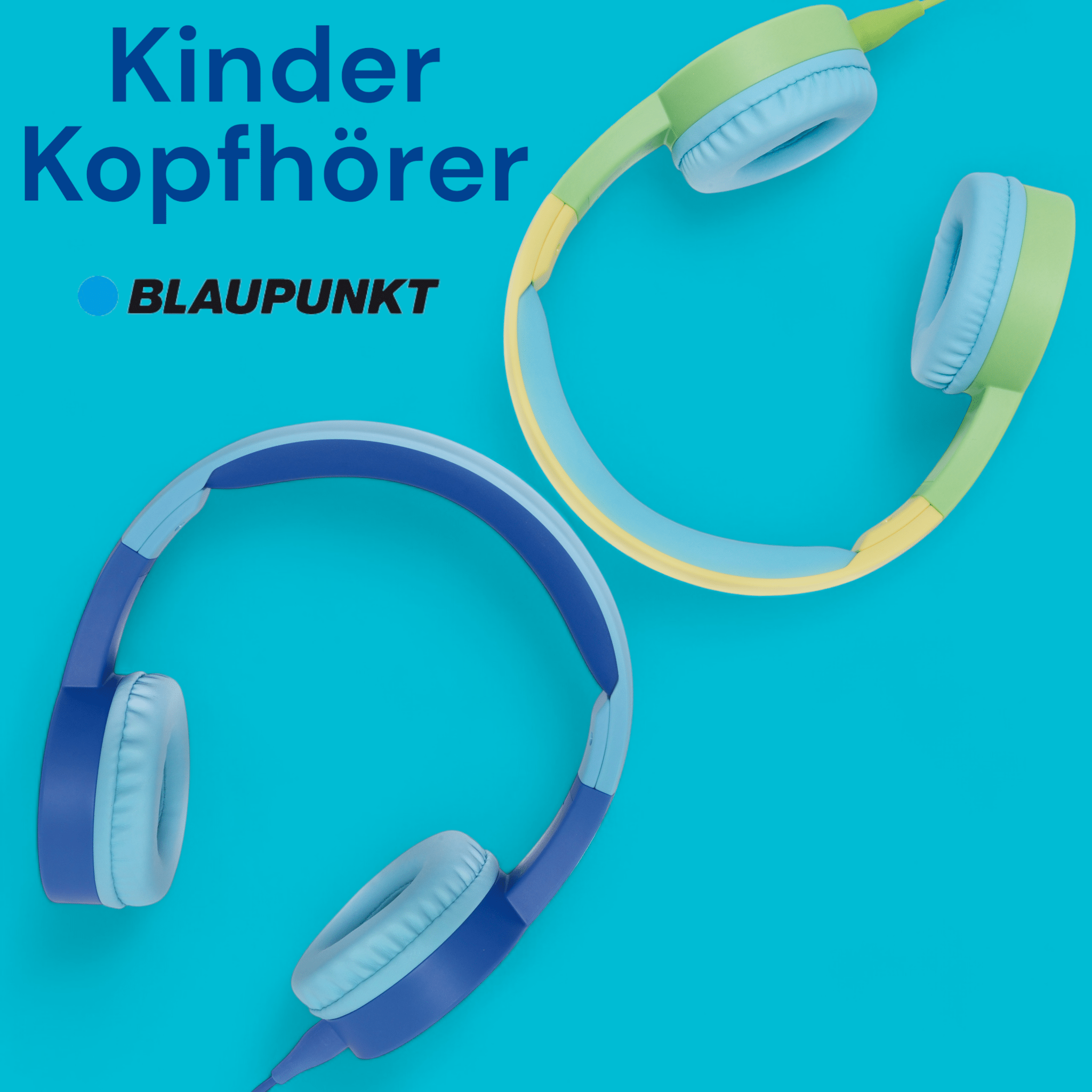 Kids Kopfhörer | mit KidsSafe-Technologie | KKH 10 blau - Blaupunkt Audio Deutschland