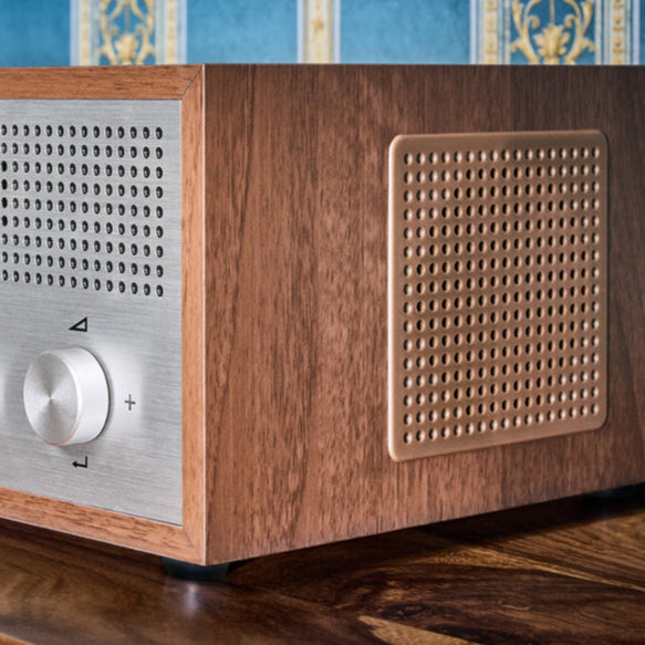 Nostalgieradio mit DAB+ und Bluetooth | VERONA Walnuss