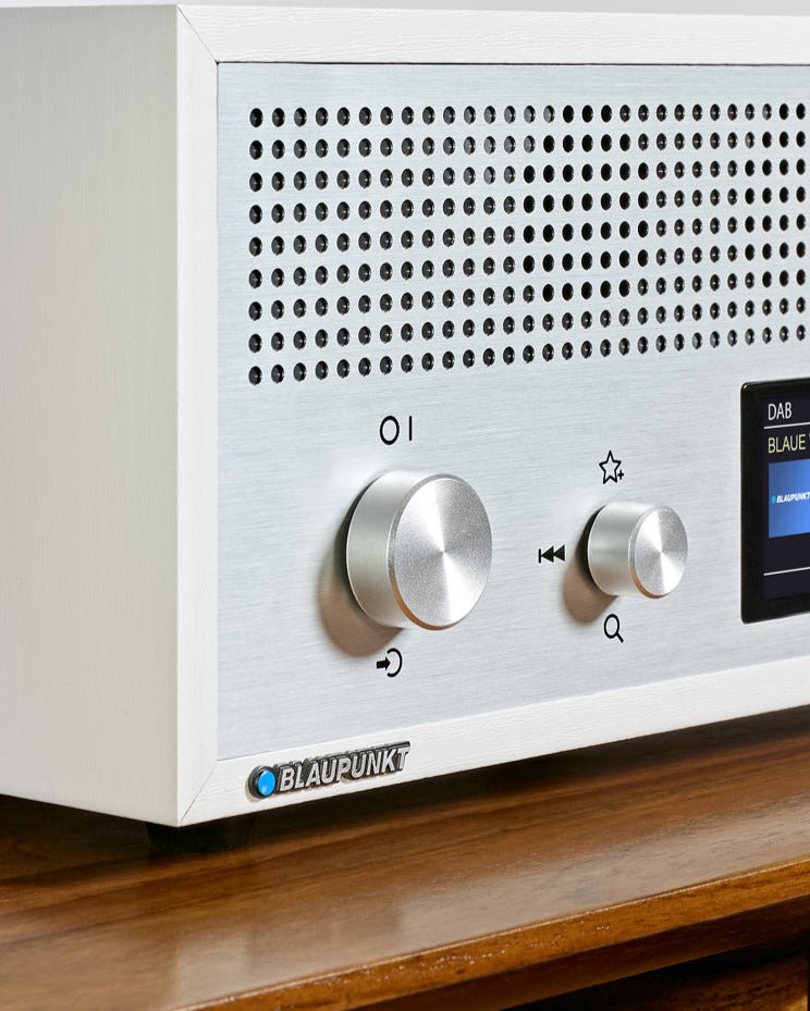 Nostalgieradio mit DAB+ und Bluetooth | VERONA - Blaupunkt Audio Deutschland Radio Weiß