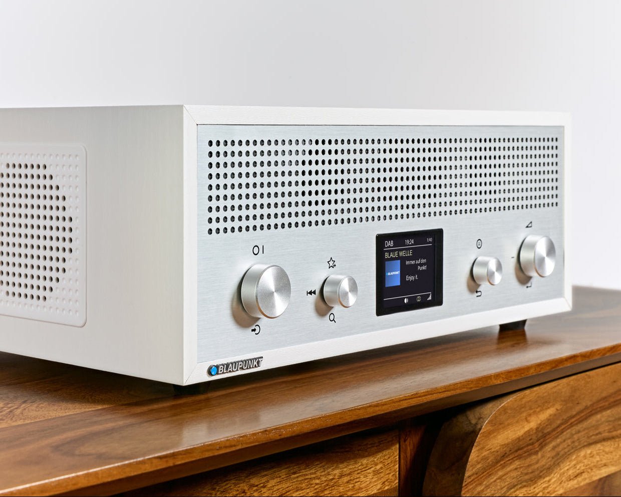 Nostalgieradio mit DAB+ und Bluetooth | VERONA - Blaupunkt Audio Deutschland Radio Weiß