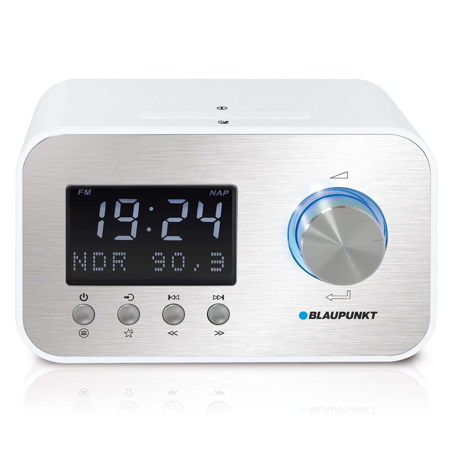 Radiowecker mit DAB+ | CLRD 40 Weiß | København - Blaupunkt Audio Deutschland Radio Weiss