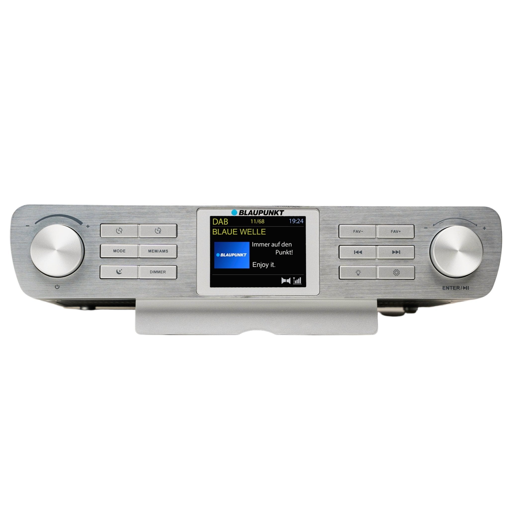 Küchenradio mit DAB+ und Bluetooth | KRD 100 - Blaupunkt Audio Deutschland Küchenradio silber / NEU