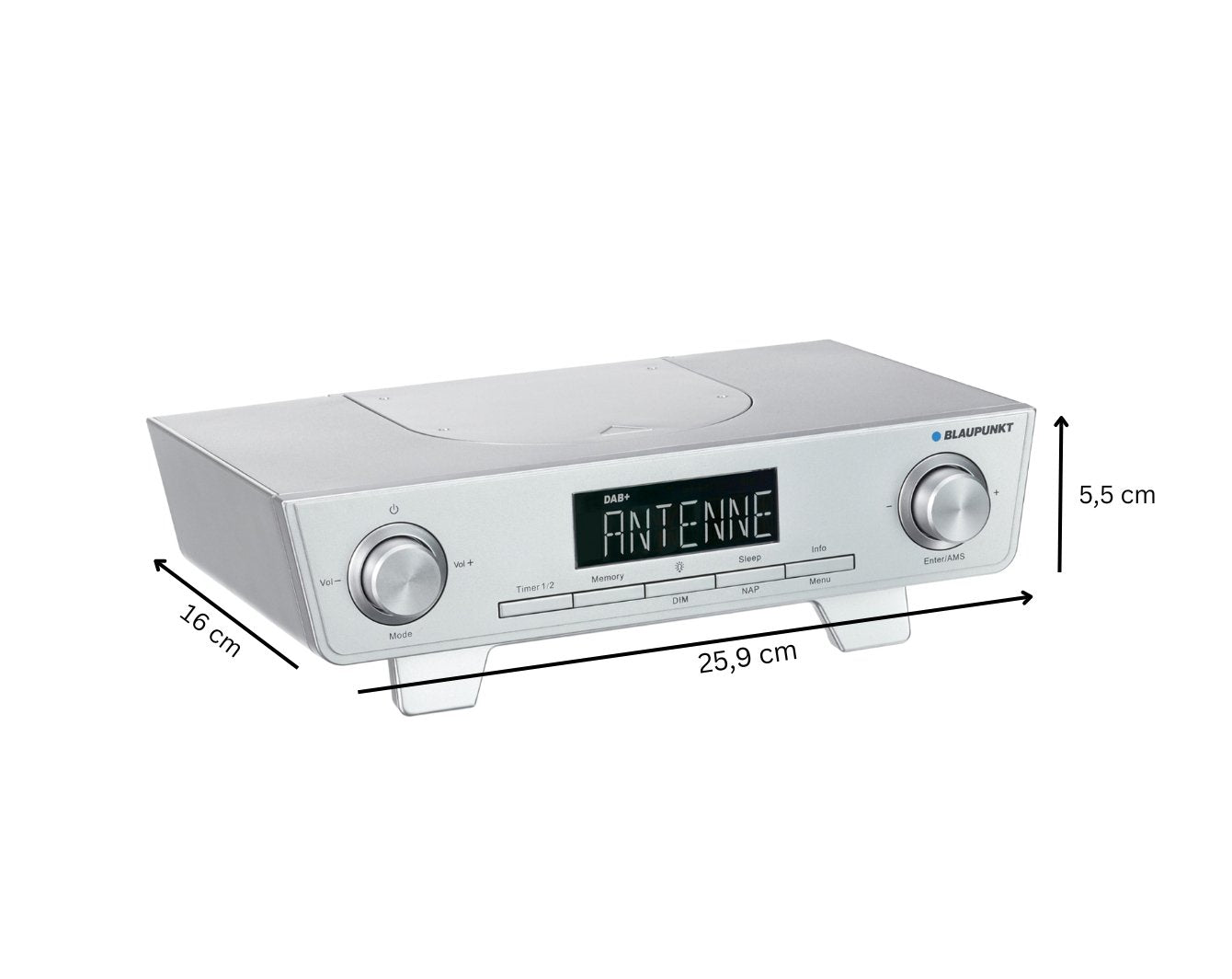 Küchenradio mit DAB+ | KRD 10 | Bordeaux - Blaupunkt Audio Deutschland Küchenradio Default Title