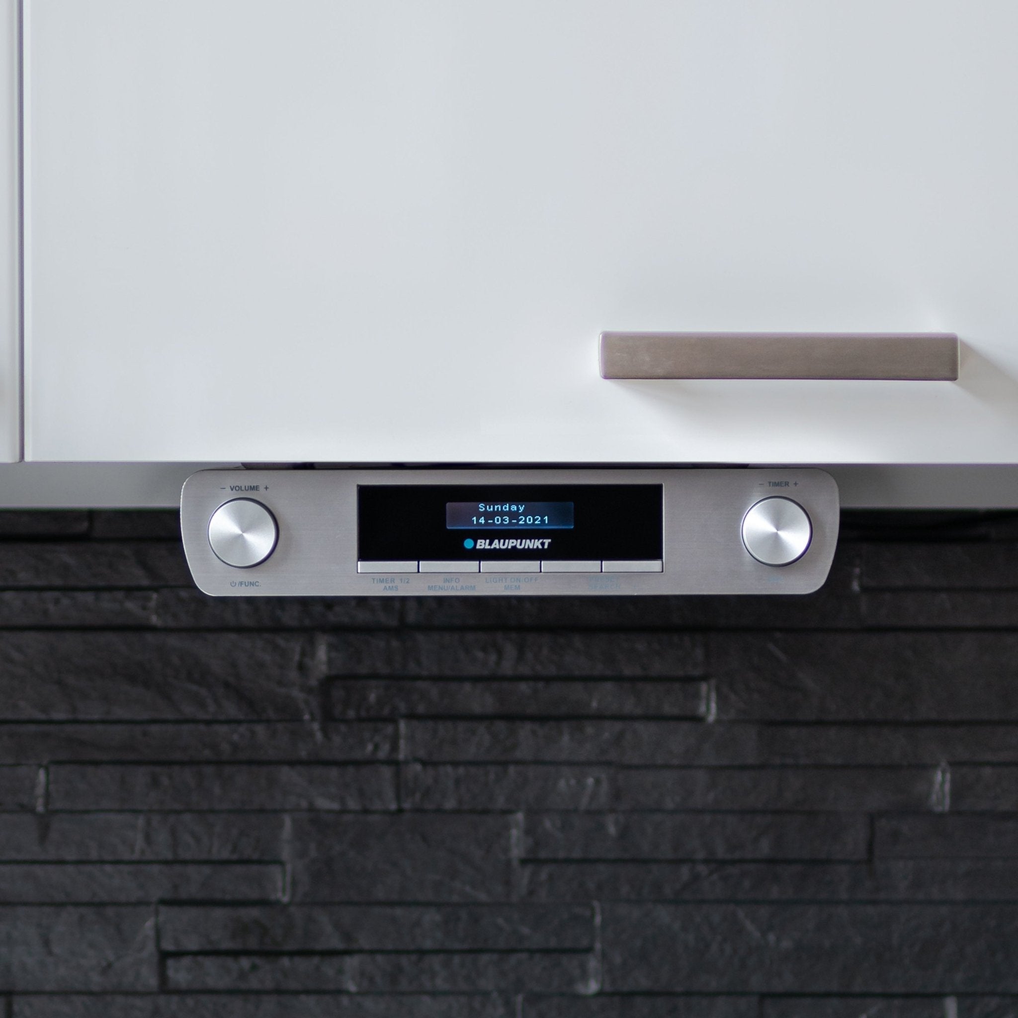 DAB+ Küchenradio mit Bluetooth | KRD 30 | Toulouse - Blaupunkt Audio Deutschland Küchenradio Silber