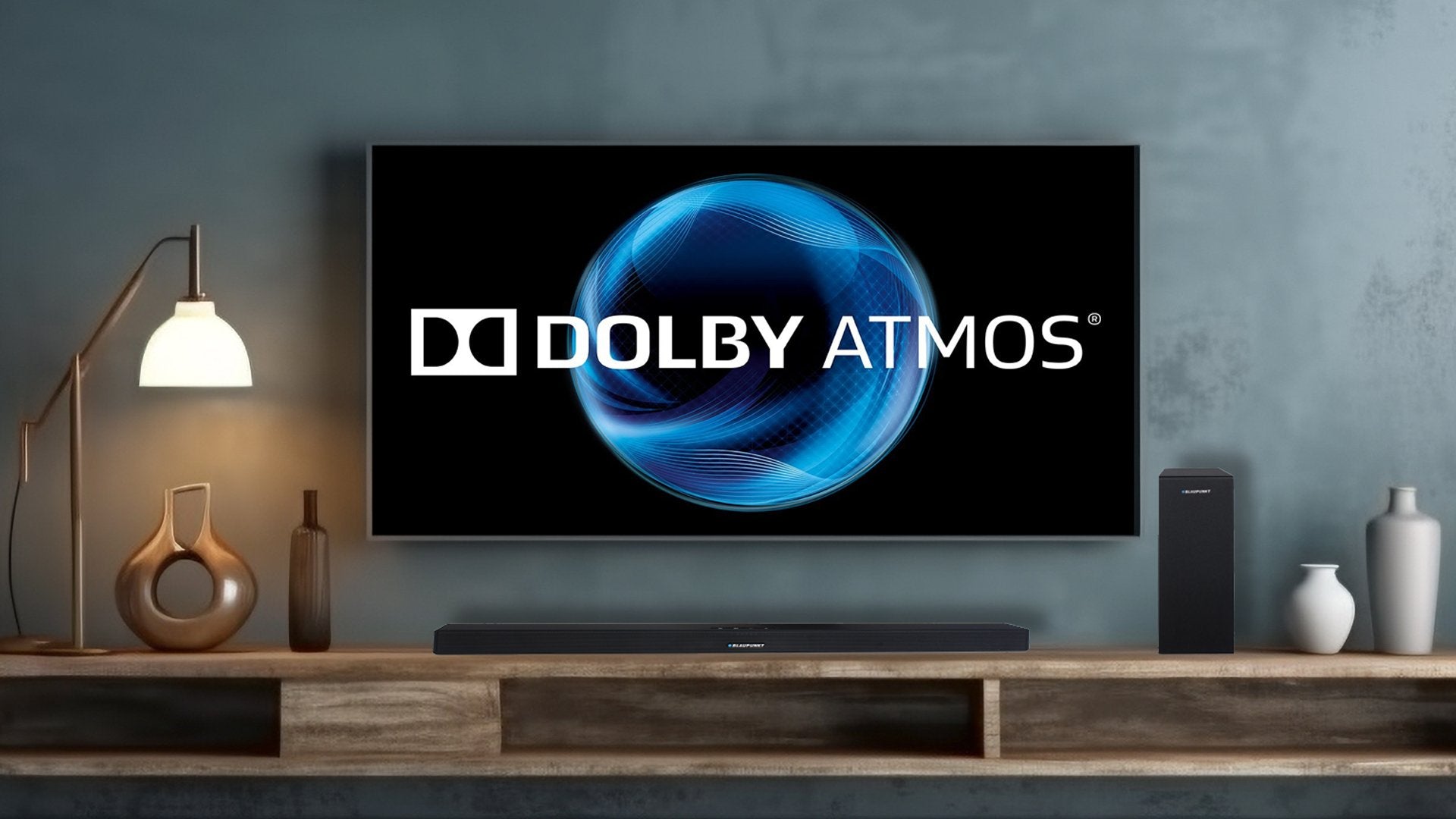 TV Soundbar mit Dolby Atmos und wireless Subwoofer | LSA 2500 - Blaupunkt Audio Deutschland Soundbar