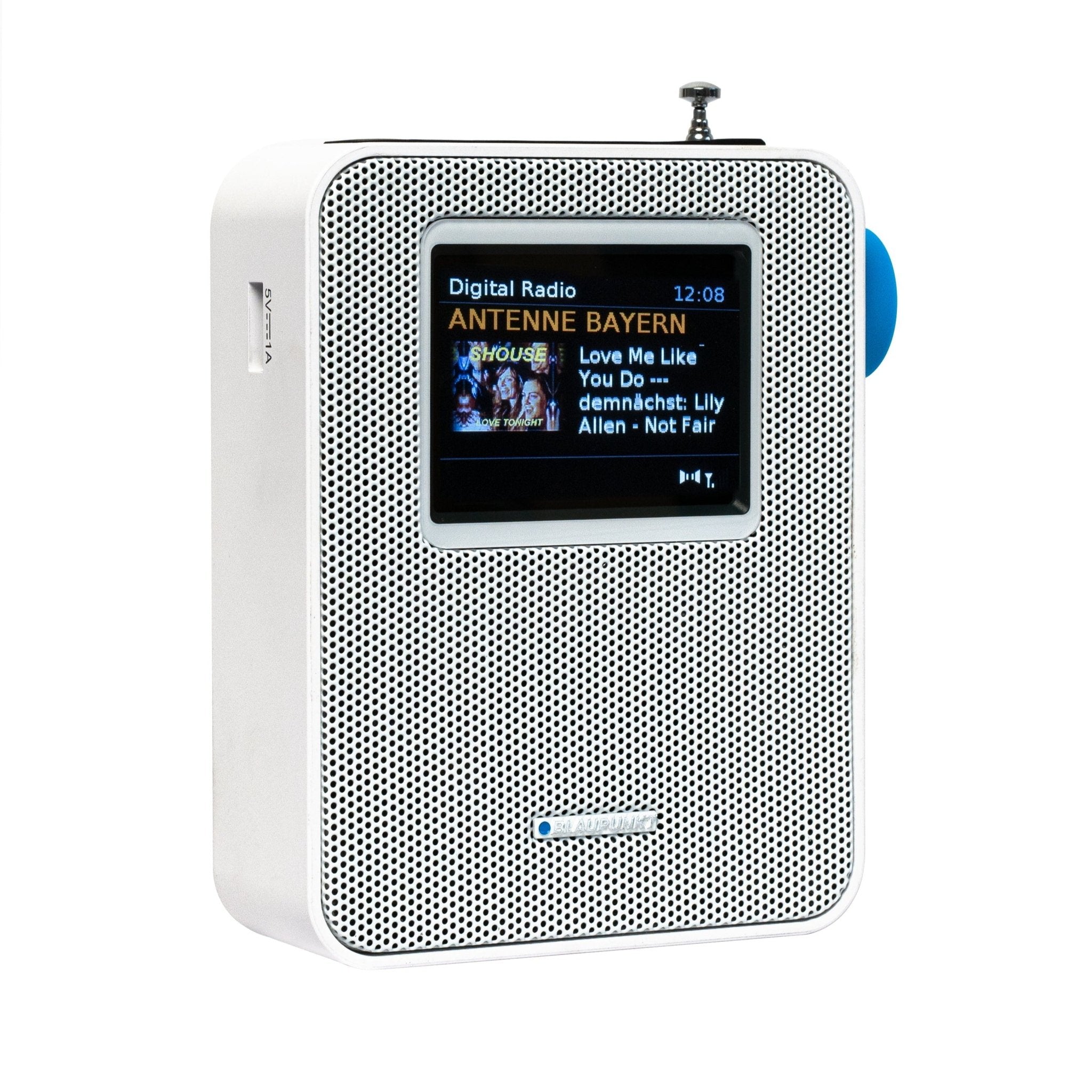 Steckdosenradio mit Bluetooth und DAB+ | PDB 200 | Porto - Blaupunkt Audio Deutschland Radio Weiß