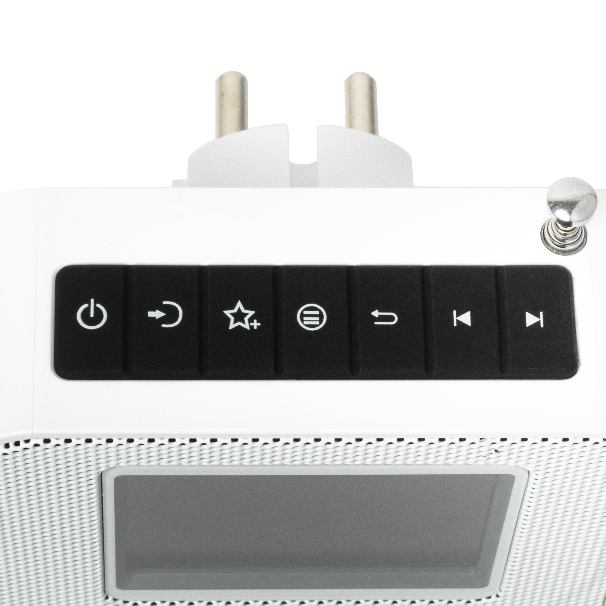 Steckdosenradio mit Bluetooth und DAB+ | PDB 200 | Porto - Blaupunkt Audio Deutschland Radio Weiß