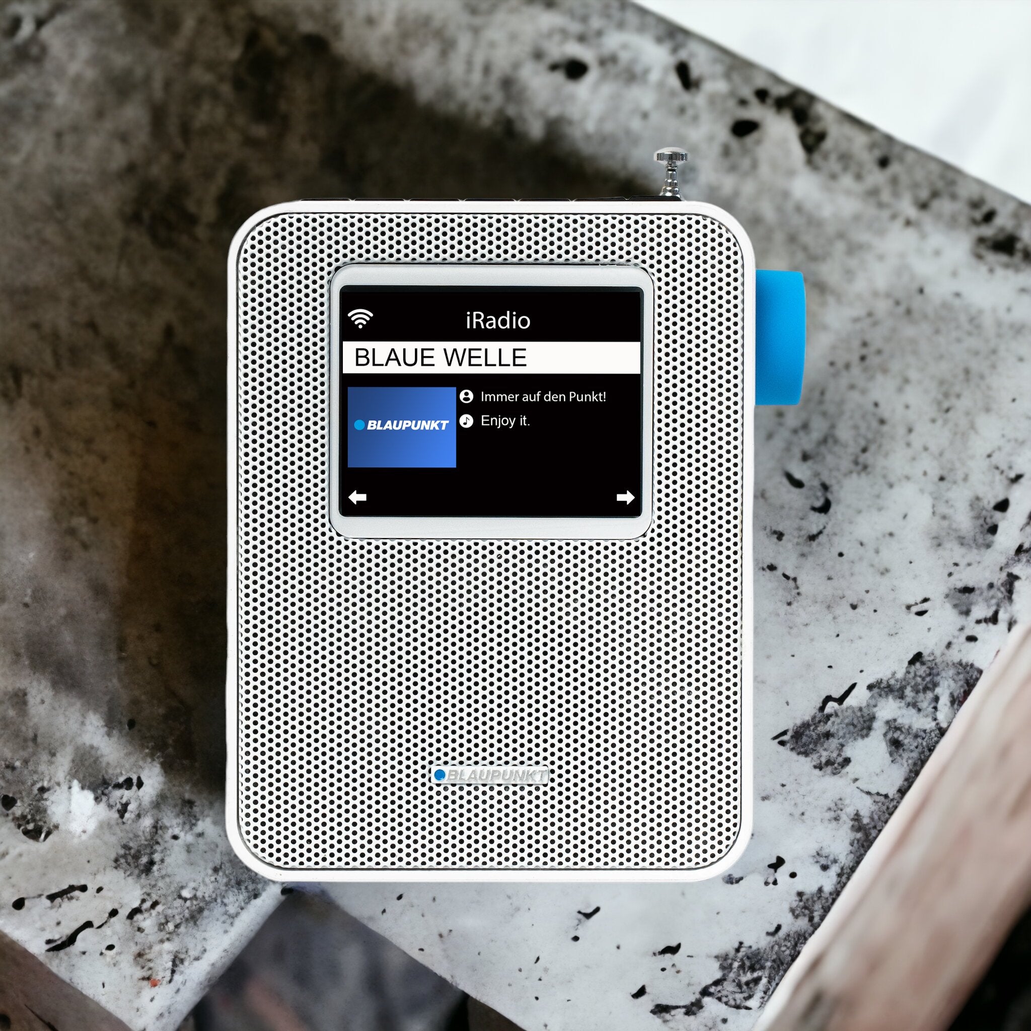Steckdosen Internetradio mit Bluetooth + Spotify | PIB 100 WH SE (Spotify Edition) - Blaupunkt Audio Deutschland Radio