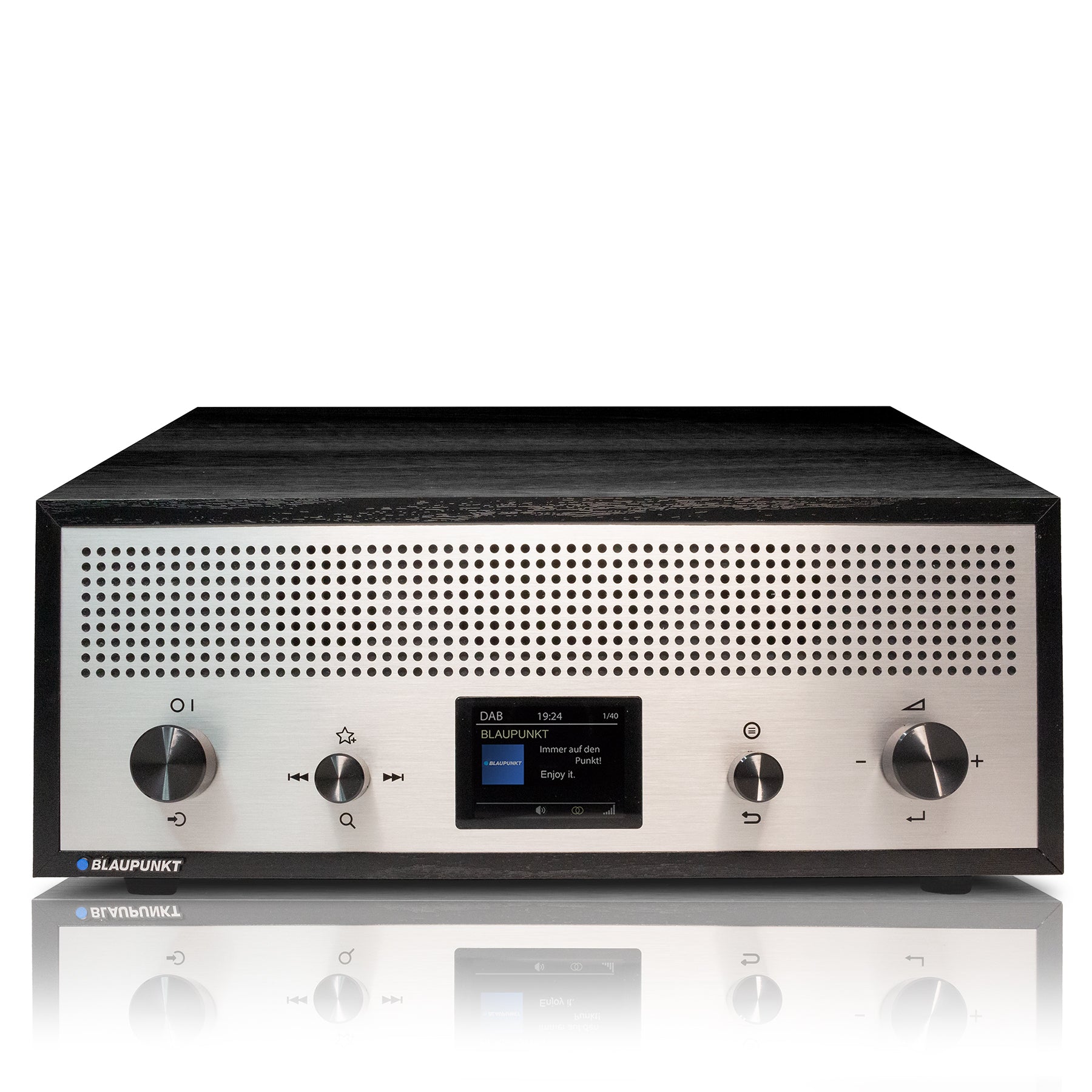 Nostalgieradio mit DAB+ und Bluetooth | VERONA Schwarz - Blaupunkt Audio Deutschland Radio Schwarz