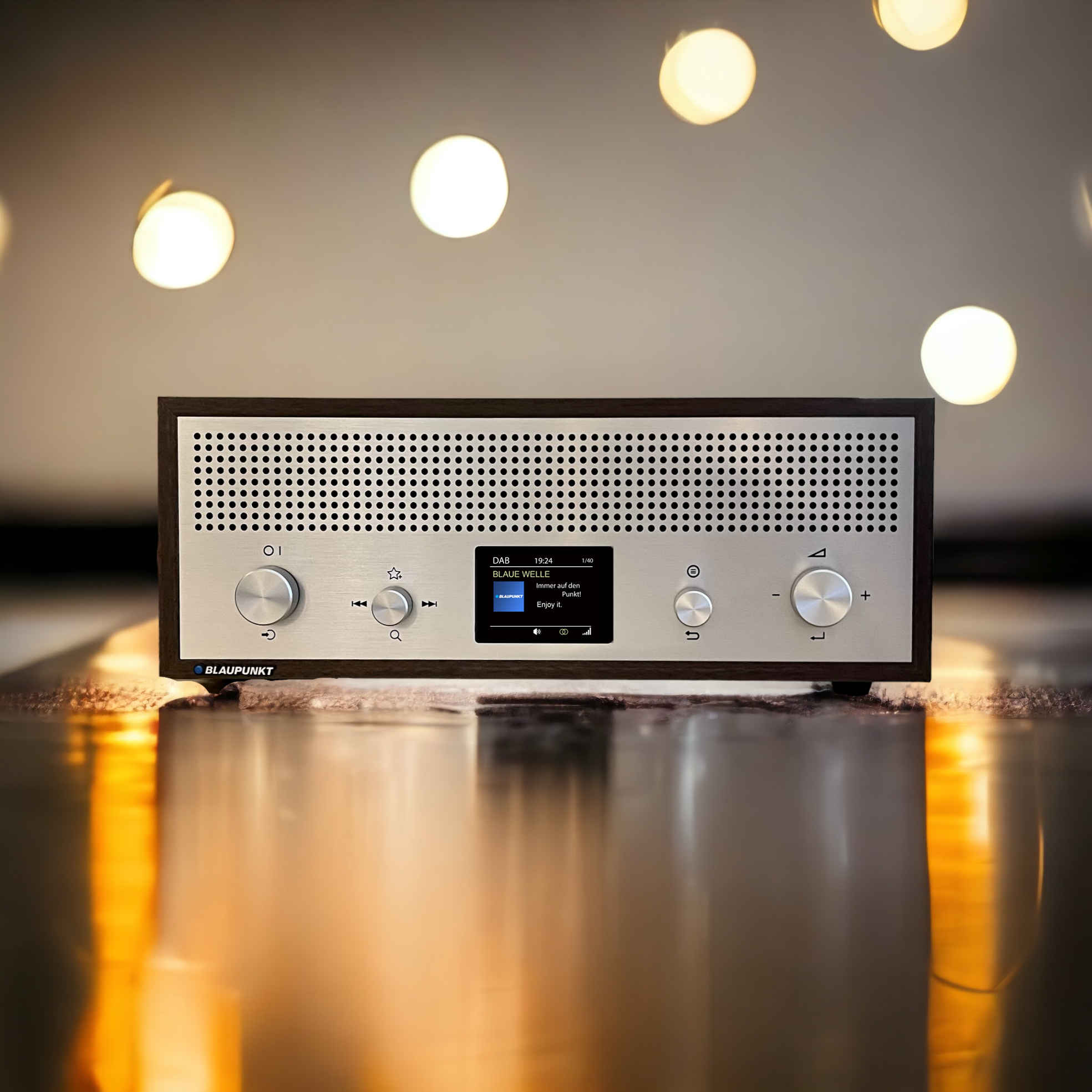 Nostalgieradio mit DAB+ und Bluetooth | VERONA Schwarz - Blaupunkt Audio Deutschland Radio Schwarz