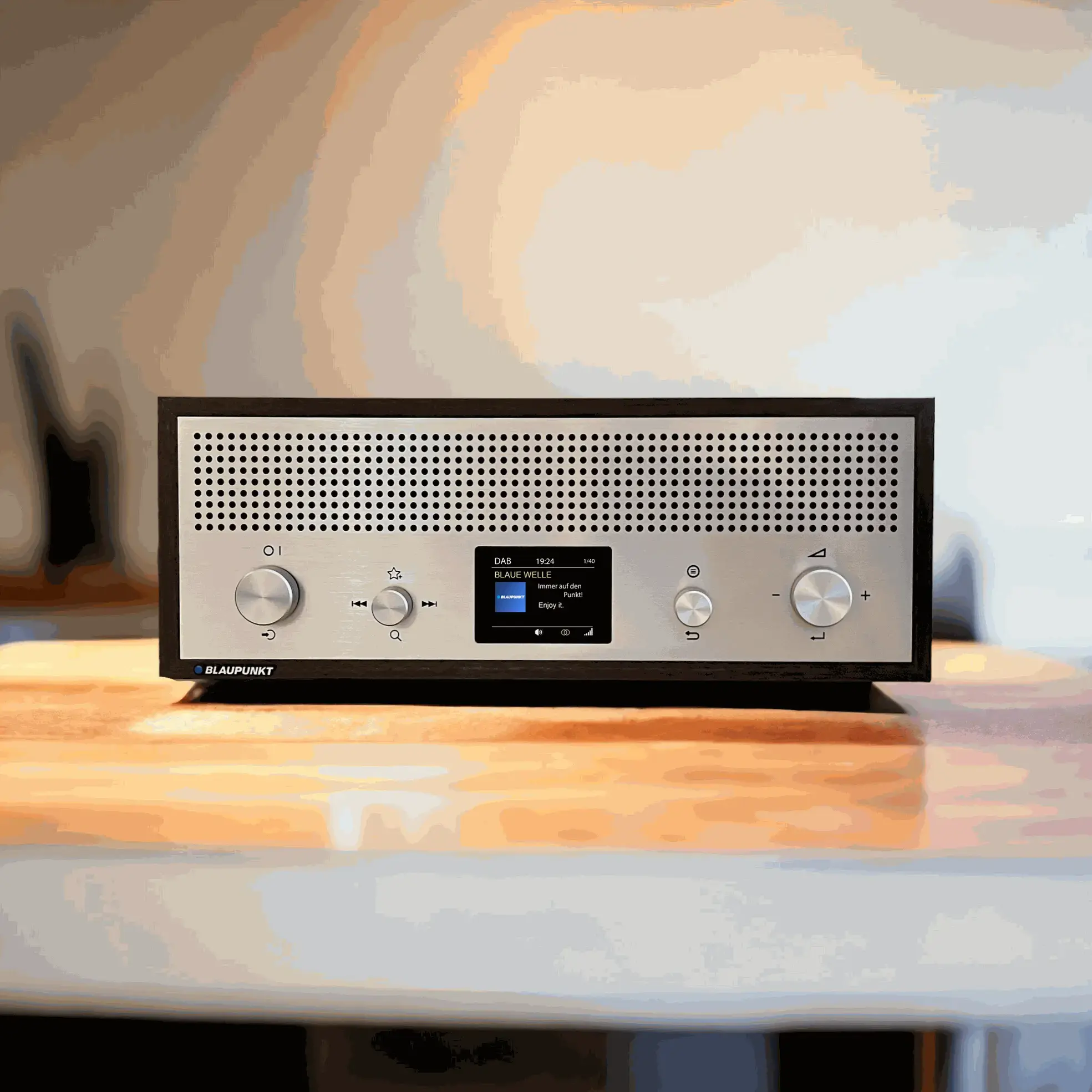 Nostalgieradio mit DAB+ und Bluetooth | VERONA Schwarz - Blaupunkt Audio Deutschland Radio Schwarz