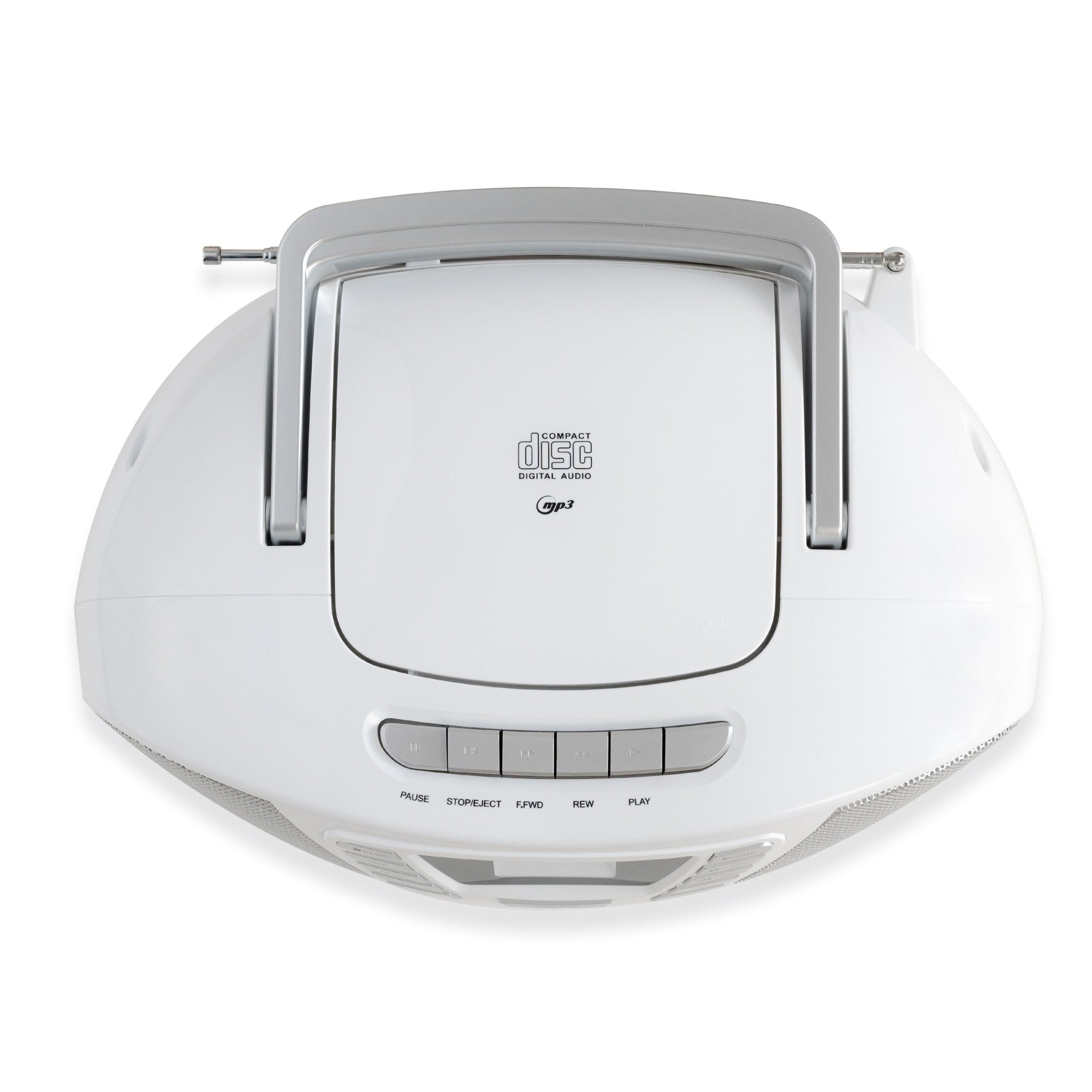 BOOMBOX MIT CD PLAYER FÜR KINDER | B 120 White | Bilbao - Blaupunkt Audio Deutschland Kinder CD-Spieler Weiß