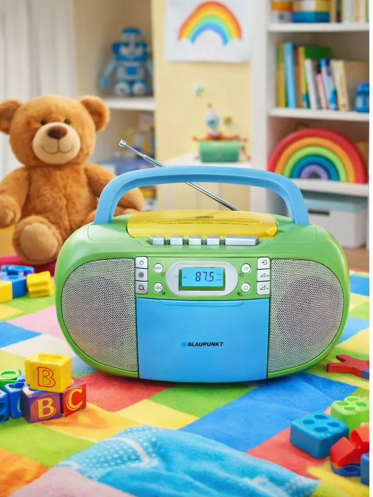 BOOMBOX MIT CD PLAYER FÜR KINDER | B 130 Multi Color Blaupunkt