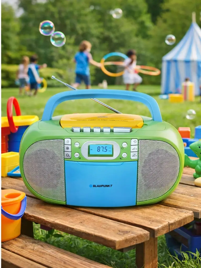 BOOMBOX MIT CD PLAYER FÜR KINDER | B 130 Multi Color Blaupunkt