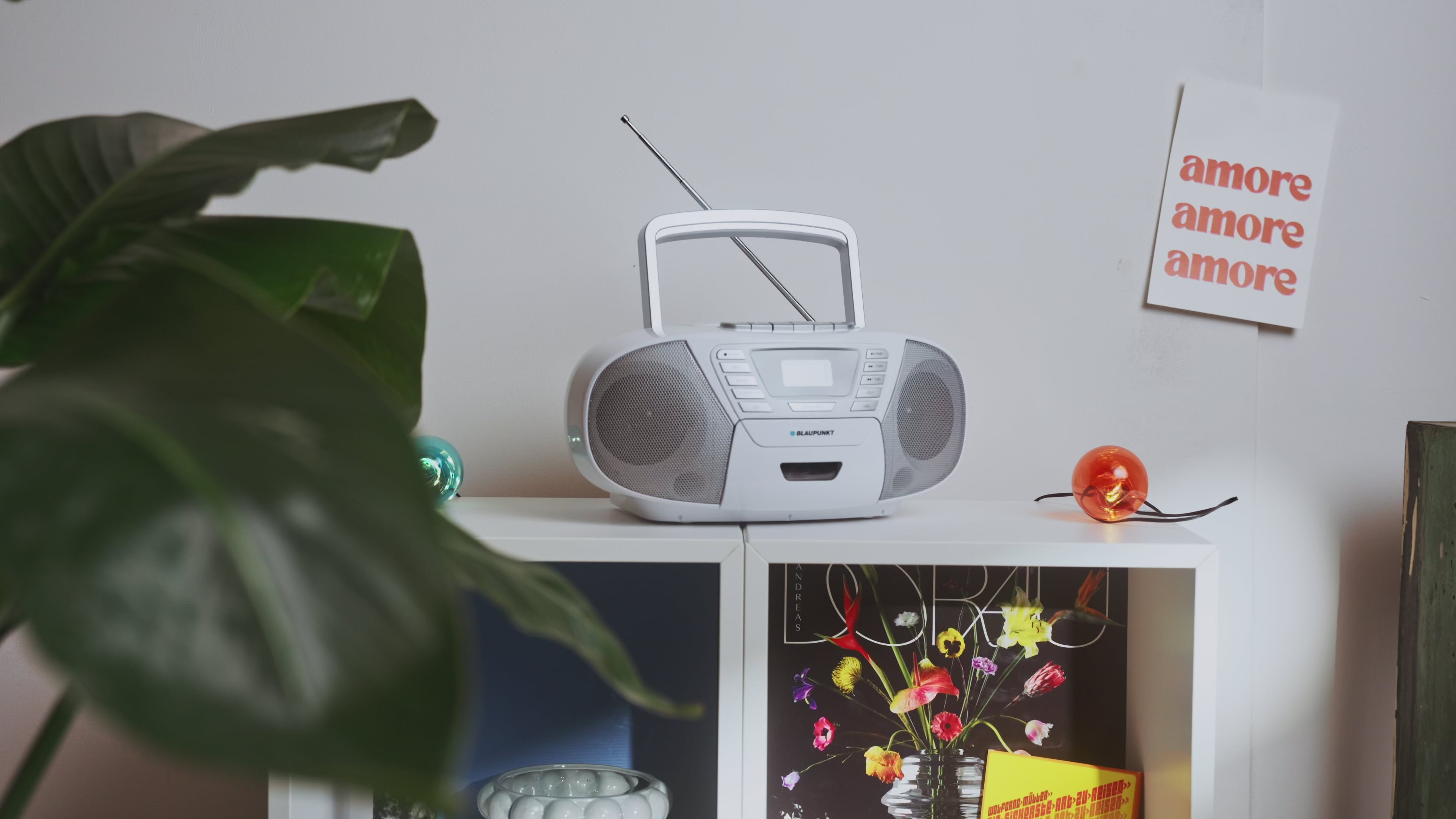 BOOMBOX AVEC LECTEUR CD POUR ENFANTS | B120