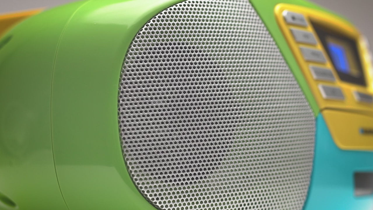 BOOMBOX AVEC LECTEUR CD POUR ENFANTS | B120
