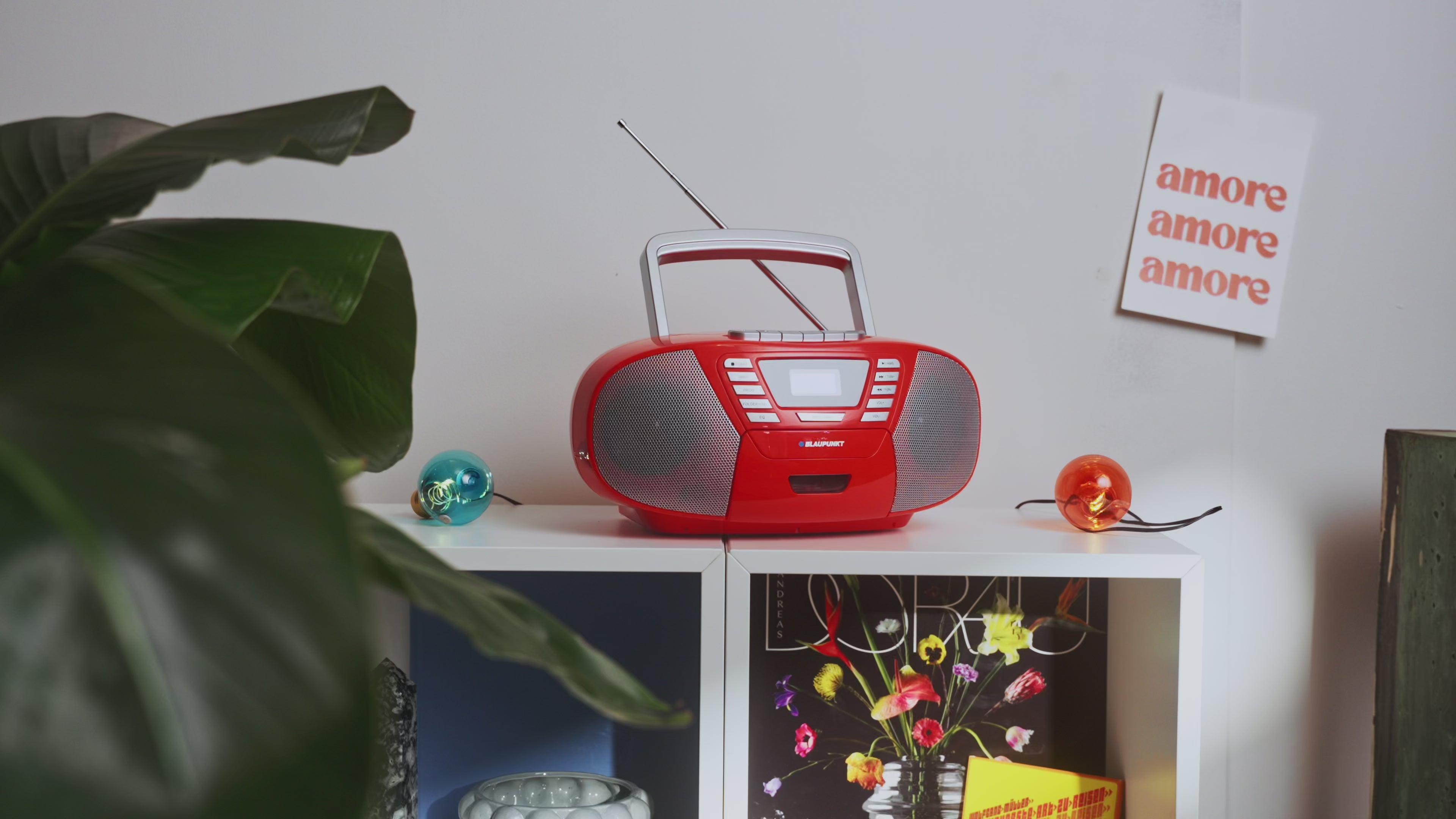 BOOMBOX MIT CD PLAYER FÜR KINDER | B 120 Red |