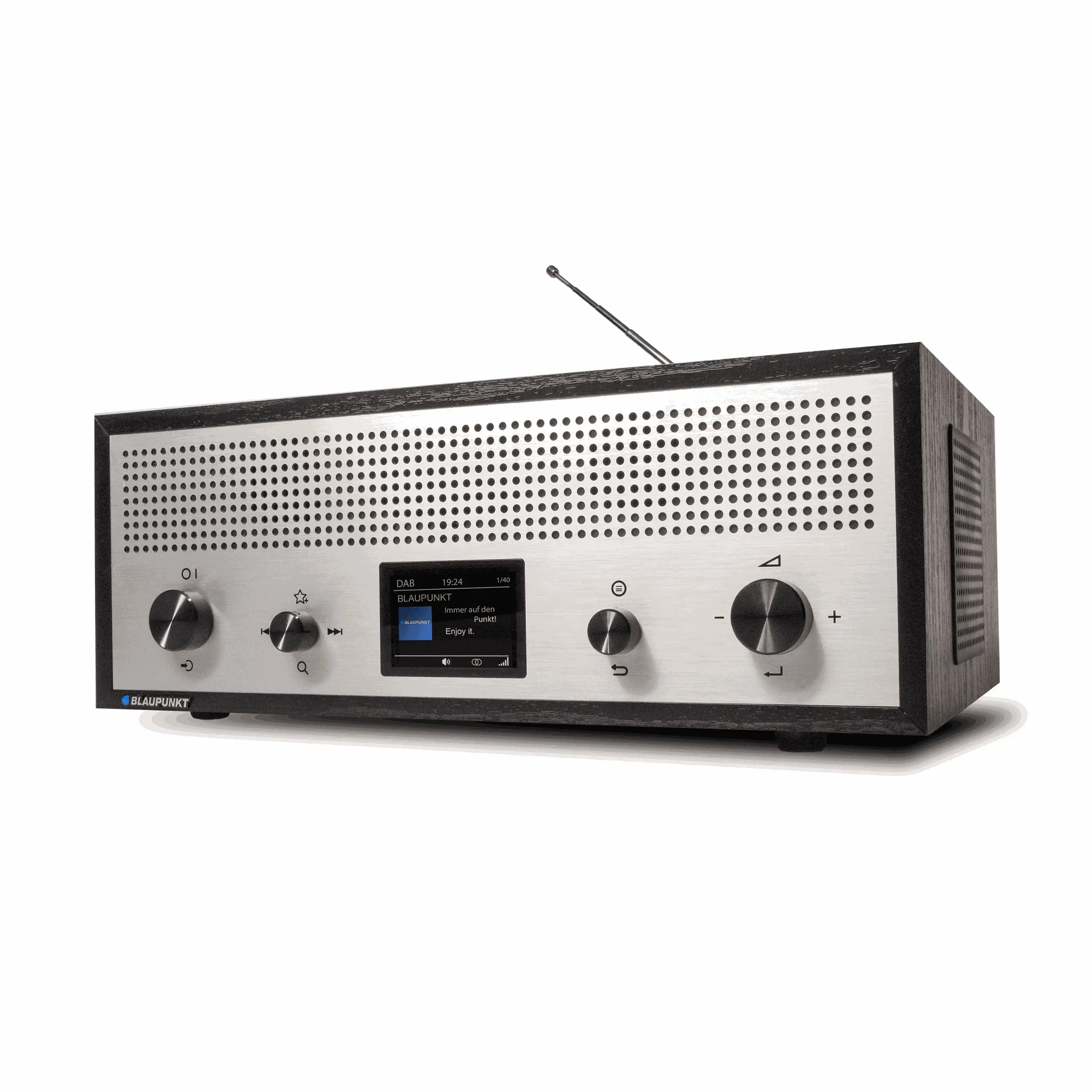 Nostalgieradio mit DAB+ und Bluetooth | VERONA Schwarz - Blaupunkt Audio Deutschland Radio Schwarz