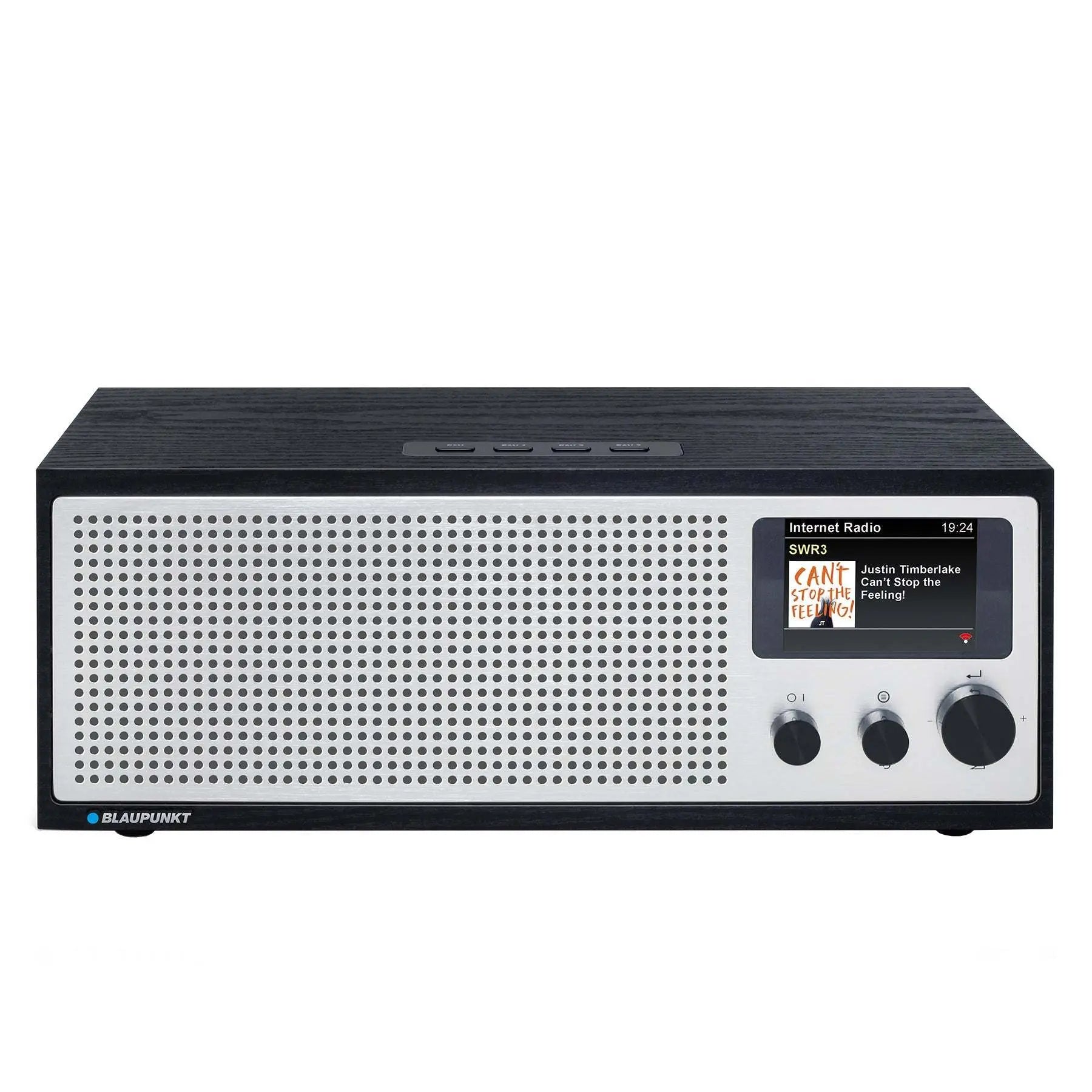 Blaupunkt Internetradio mit DAB+ Napoli in Vintage-Design mit Holzgehäuse und Farbdisplay