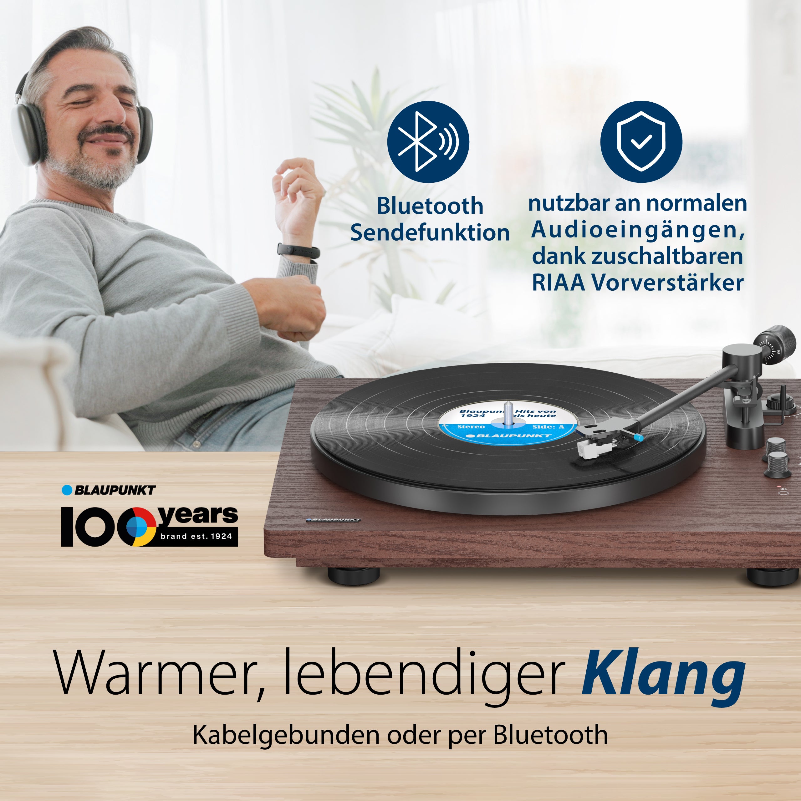 Plattenspieler mit Bluetooth | Torino TT 200 TX *NEU*