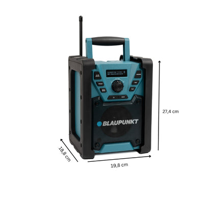 Baustellenradio mit DAB+ und Bluetooth | BSR 200