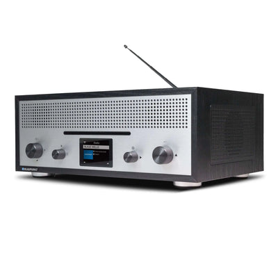 Nostalgie Internetradio mit CD | MILANO Schwarz - Blaupunkt Audio Deutschland Radio Schwarz