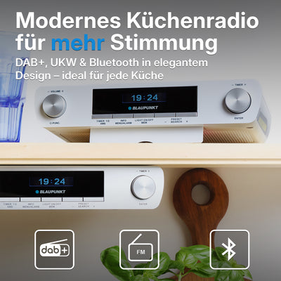 DAB+ Küchenradio mit Bluetooth | KRD 30