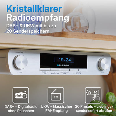DAB+ Küchenradio mit Bluetooth | KRD 30