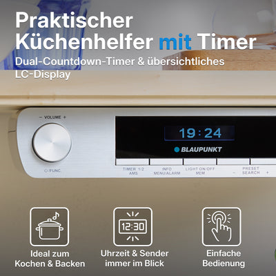 DAB+ Küchenradio mit Bluetooth | KRD 30