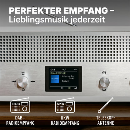 Nostalgieradio mit DAB+ und Bluetooth | VERONA Weiß