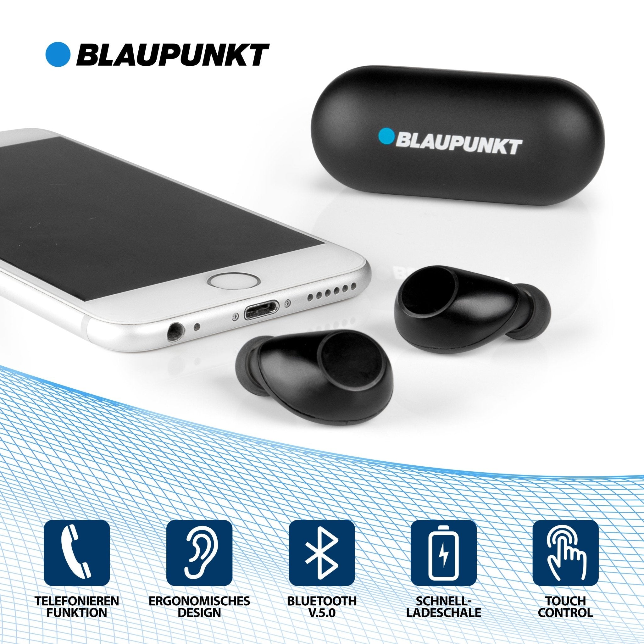 Bluetooth Kopfhorer In Ear BTW 10 Blaupunkt Audio Deutschland