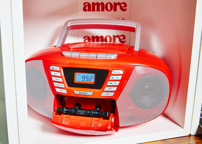 BOOMBOX MIT CD PLAYER FÜR KINDER | B 120 Red |