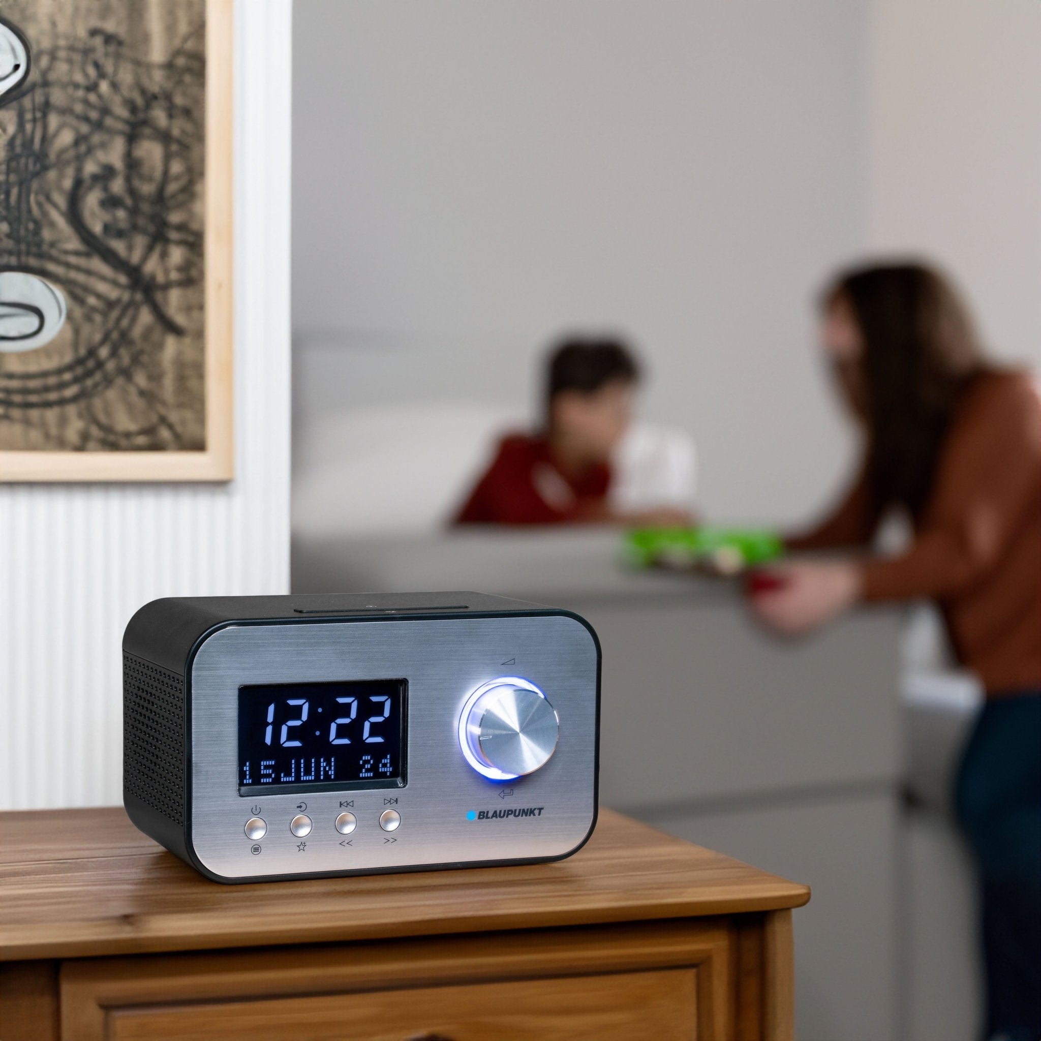 Radiowecker mit DAB+ | CLRD 40 Schwarz | København - Blaupunkt Audio Deutschland Radio Schwarz