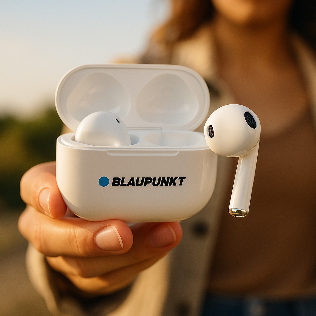Bluetooth headphones in ear | TWS 25 White