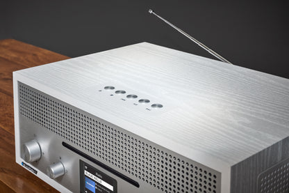 Nostalgie Internetradio mit CD | MILANO Weiß